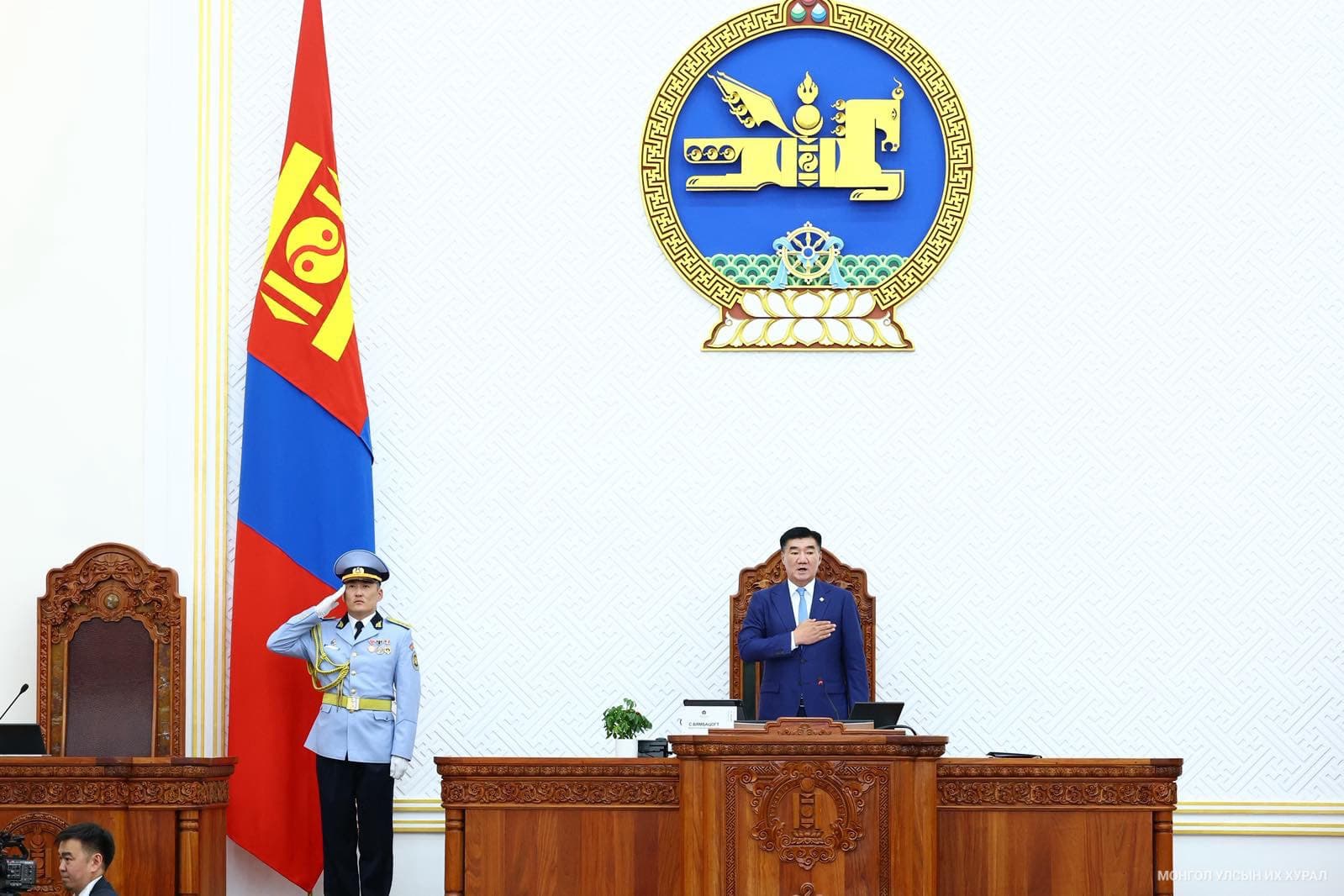Монгол Улсын Их Хурлын дарга Сандагийн Бямбацогтын Монгол Улсын Их Хурлын 2026 оны хаврын ээлжит чуулганыг хааж хэлсэн үг